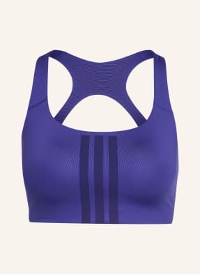 Adidas Sportovní Podprsenka Optime Workout 3s fialová