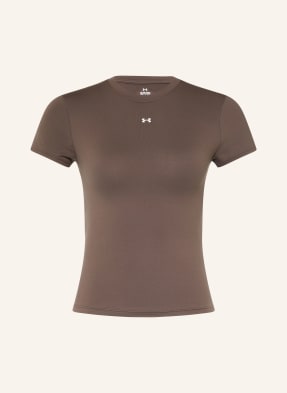 Under Armour Funkční Tričko Ua Motion Fitted hnědá