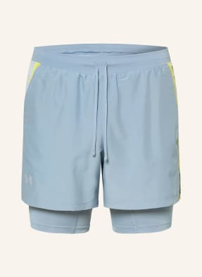 Under Armour 2-In-1-Laufshorts Ua Launch blau