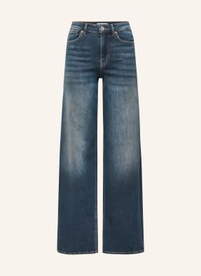 Only Široké Džíny dark blue denim