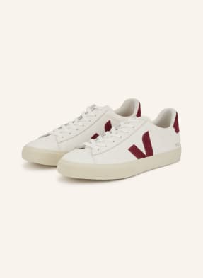 Veja Sneakersy Campo bílá / tmavě červená