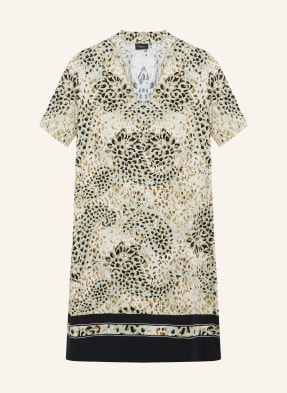 S.Oliver Black Label Jerseyové Šaty světle zelená / světle hnědá / černá