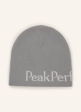 Peak Performance Multifunkční Čepice světle šedá / bílá
