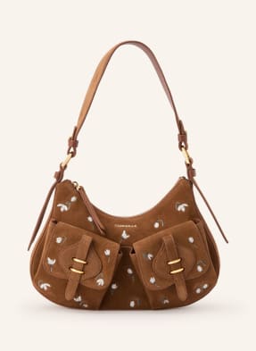 Coccinelle Schultertasche Mavery braun