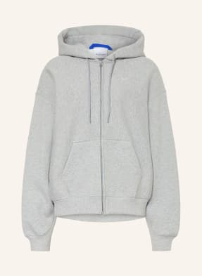 Nike Oversized-Sweatjacke Studio grau