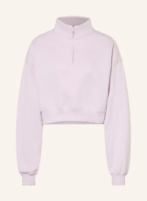 Nike Mikina S Límcem Troyer Studio světle růžová
