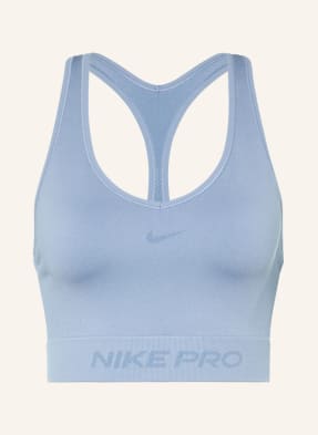 Nike Sportovní Podprsenka Pro Seamless černošedá
