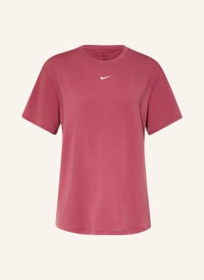Nike Funkční Tričko One Relaxed tmavě červená