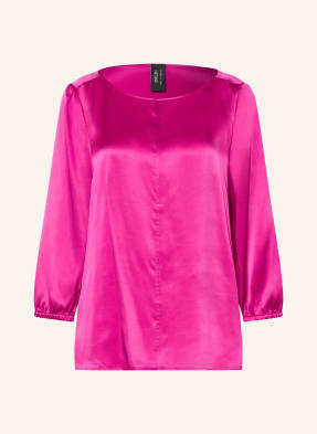Marc Cain Blusenshirt Aus Seide Mit 3/4-Arm pink