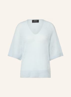 Marc Cain Strickshirt Mit Alpaka Und Mohair blau