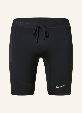 Nike 2-In-1-Laufshorts Stride schwarz
