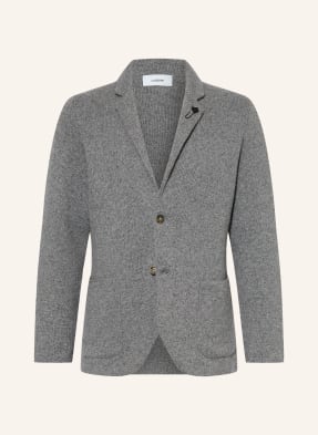 Lardini Pletené Sako Extra Slim Fit šedá