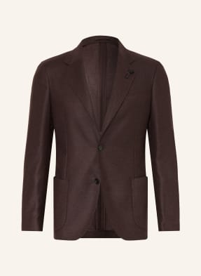 Lardini Sako Regular Fit tmavě hnědá