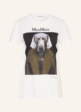 Max Mara T-Shirt Calca weiss