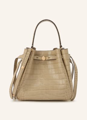 Tory Burch Vaková Kabelka Romy krémová / zlatá