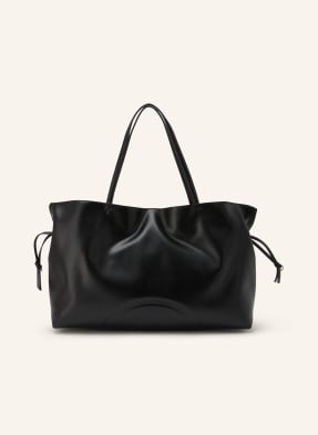 Tory Burch Shopper Ella černá / stříbrná