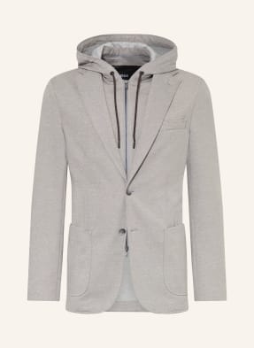 Boss Sakko Hanry Slim Fit Mit Herausnehmbarer Blende grau