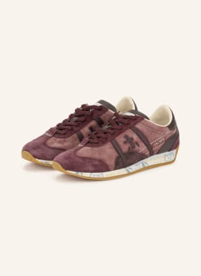Premiata Sneakersy Jacky tmavě fialová / tmavě hnědá / režná