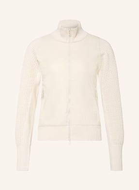 Jeanne Baret Pletený Svetr Vinter Z Kombinace Materiálů režná