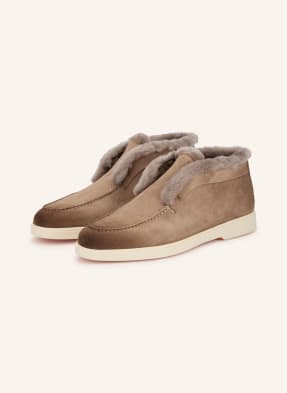 Santoni Boots hnědá
