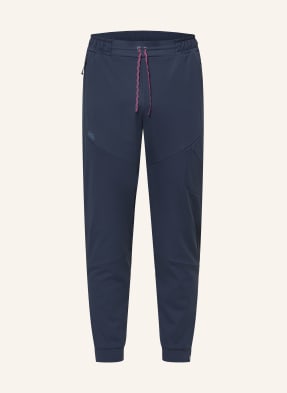 Odlo Softshell Kalhoty Zeroweight X-Warm Insulated 80 Years tmavě modrá / červená