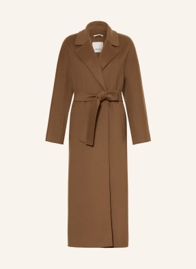 S Max Mara Vlněný Kabát Penelope světle hnědá