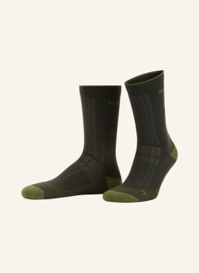 Icebreaker Ponožky Merino Hike   Ultralight Crew khaki / olivová