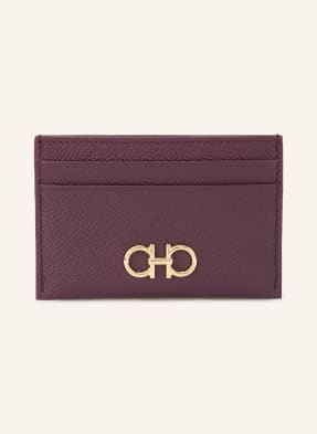 Ferragamo Kartenetui The Gancini lila
