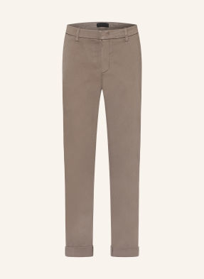 Dondup Chino Kalhoty Gaubert Regular Fit světle hnědá