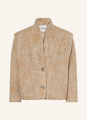 Marant Étoile Bouclé Bunda Drogo béžová