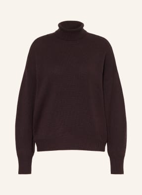 Mrs & Hugs Rollkragenpullover braun