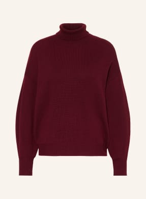 Mrs & Hugs Rollkragenpullover rot