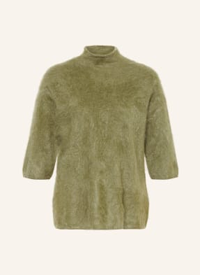 Mrs & Hugs Cashmere-Pullover Mit 3/4-Arm gruen