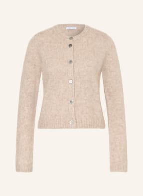 Mrs & Hugs Strickjacke Mit Cashmere beige