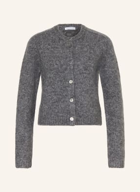 Mrs & Hugs Strickjacke Mit Cashmere grau