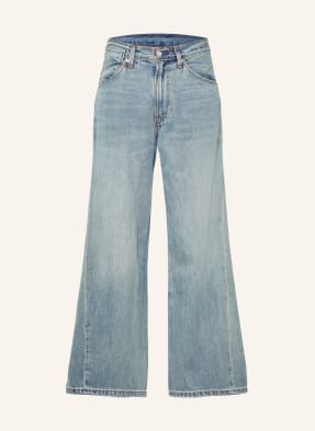 Levi's® Džíny Twisted Baggy Wide Fit 01 light indigo - worn in