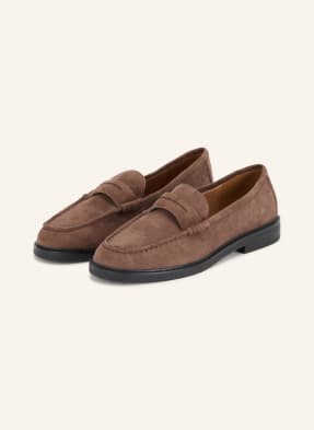 Steve Madden Penny Mokasíny Adison tmavě hnědá