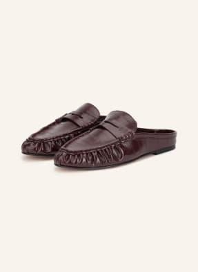 Steve Madden Mules Rafe tmavě červená