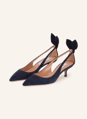 Aquazzura Slingpumps Bow Tie tmavě modrá