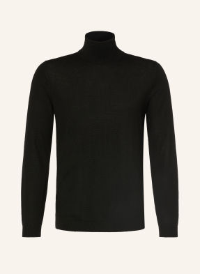 Paul Rollkragenpullover Aus Merinowolle schwarz