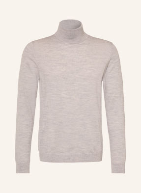 Paul Rollkragenpullover Aus Merinowolle grau