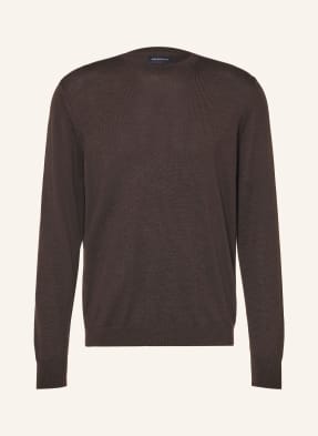 Strokesman's Pullover Aus Merinowolle braun