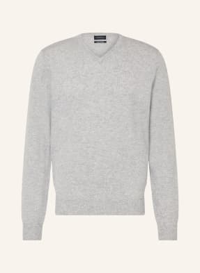 Strokesman's Cashmere-Pullover grau