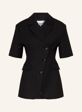 Ganni Blazer schwarz