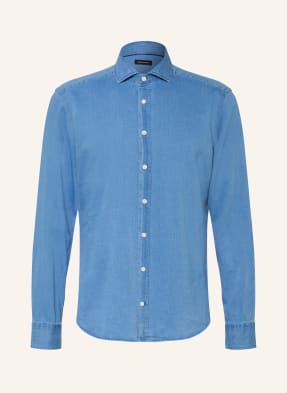 Strokesman's Džínová Košile Slim Fit modrá