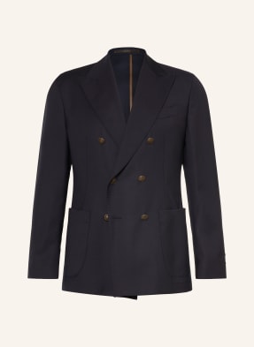 Windsor. Anzugsakko Salernos Shaped Fit blau