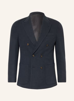 Eleventy Žerzejové Sako Extra Slim Fit tmavě modrá