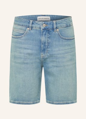 Opus Pants Džínové Šortky Mari 70298 mid mustard blue