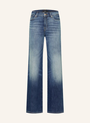 7 For All Mankind Wide Leg Jeans Lotta blau