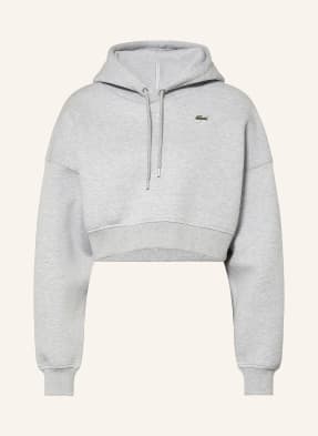 Lacoste Oversized-Hoodie grau